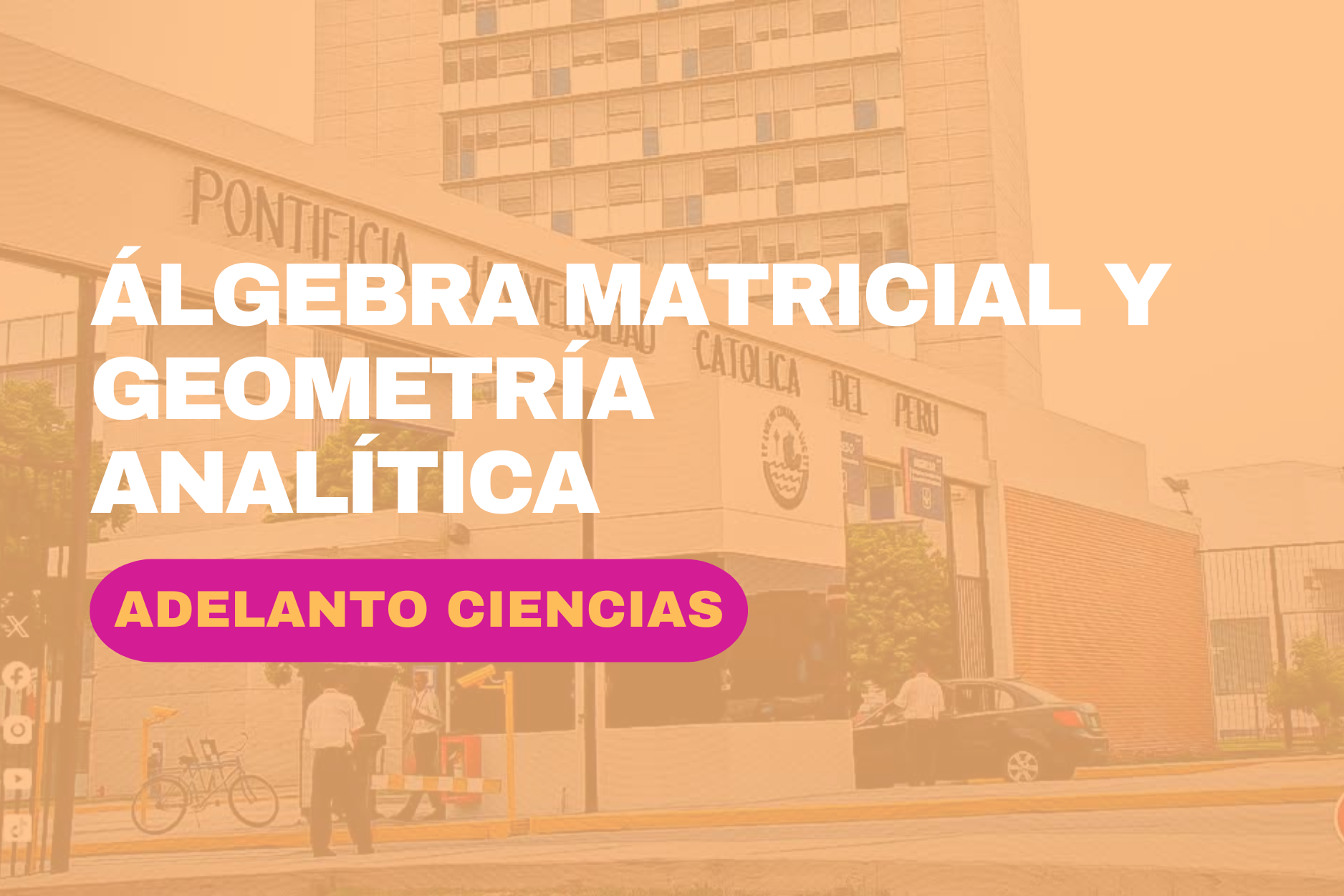 ÁLGEBRA MATRICIAL Y GEOMETRÍA ANALÍTICA